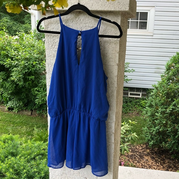 By & By cobalt blue romper new and never worn - Picture 2 of 7